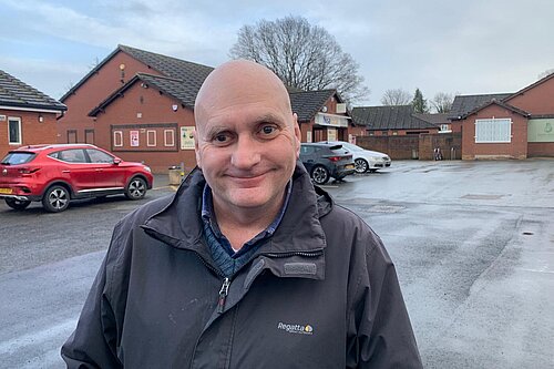 Cllr Jon Tandy in Gains Park