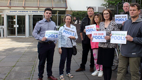 Local campaigners calling for local pool reopening